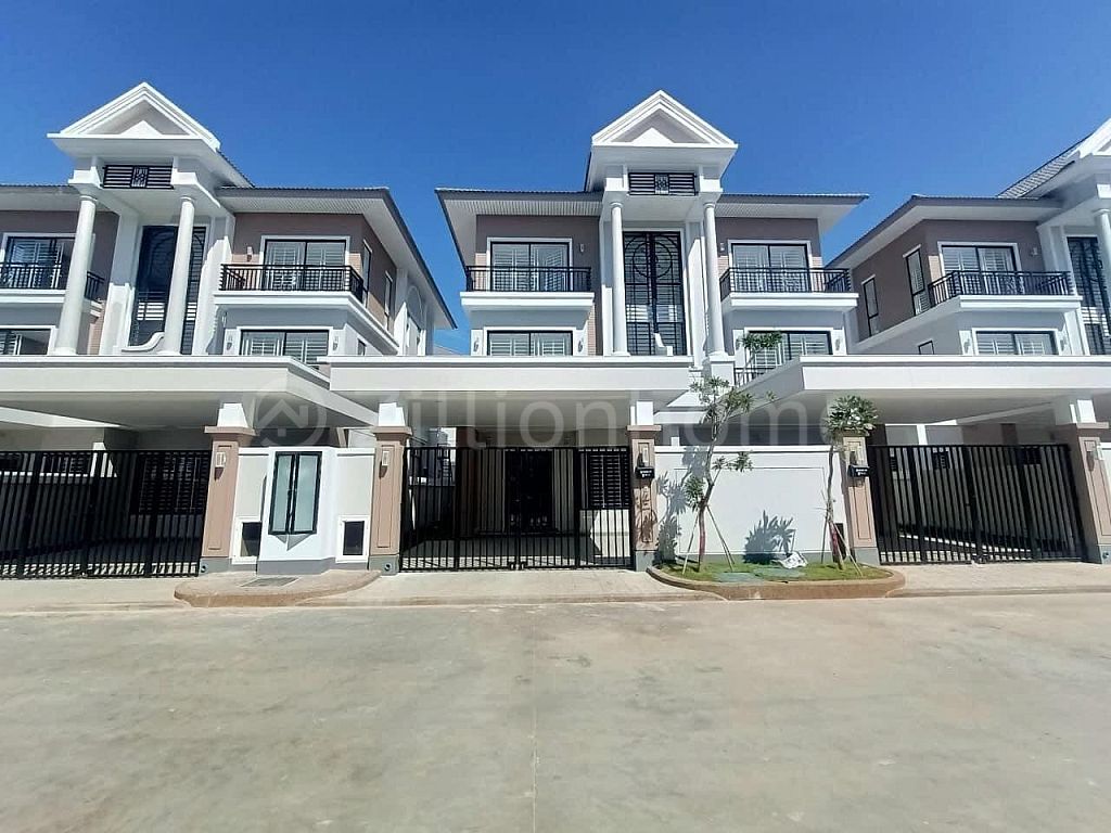 Twin Villa A for sale in Borey PH Boeng snor     (PHBS) វីឡាភ្លោះ A សម្រាប់លក់ក្នុងបុរីប៉េងហួតបឹងស្នោរ(គម្រោង Eco Melody )      (C-8760
