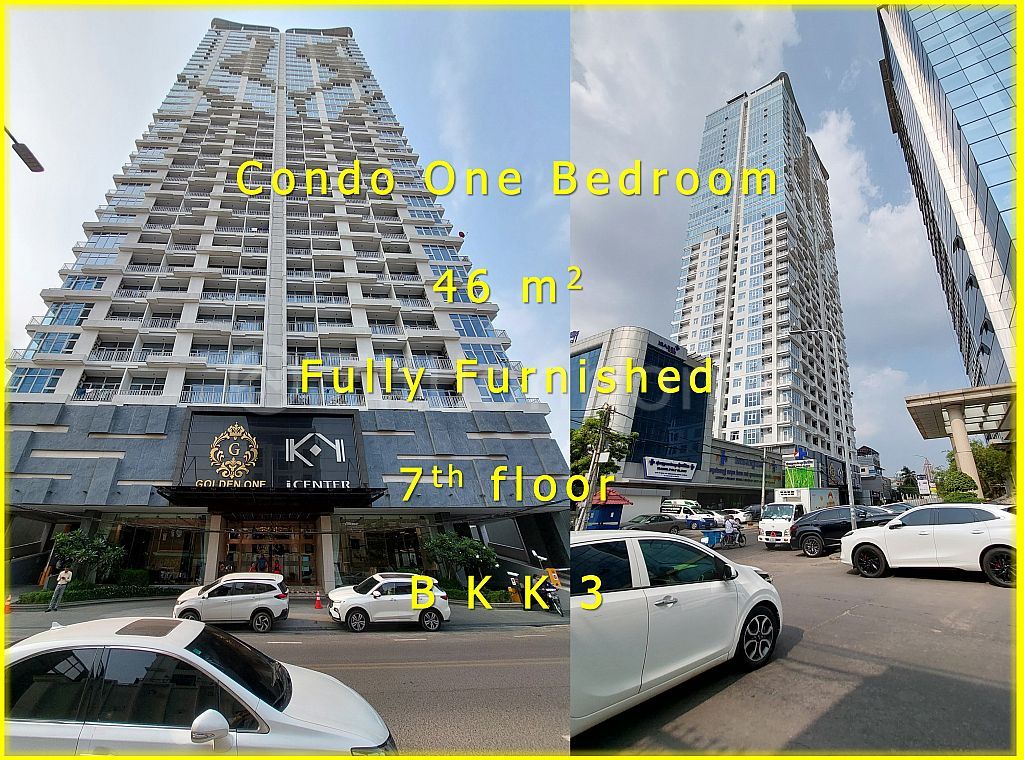 👉 Fully Furnished BKK3 One Bedroom at Condo Golden One URGENT SALE