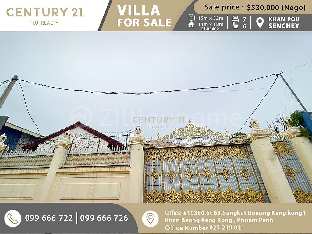 🏠 Villa for sale at Chaom Chau