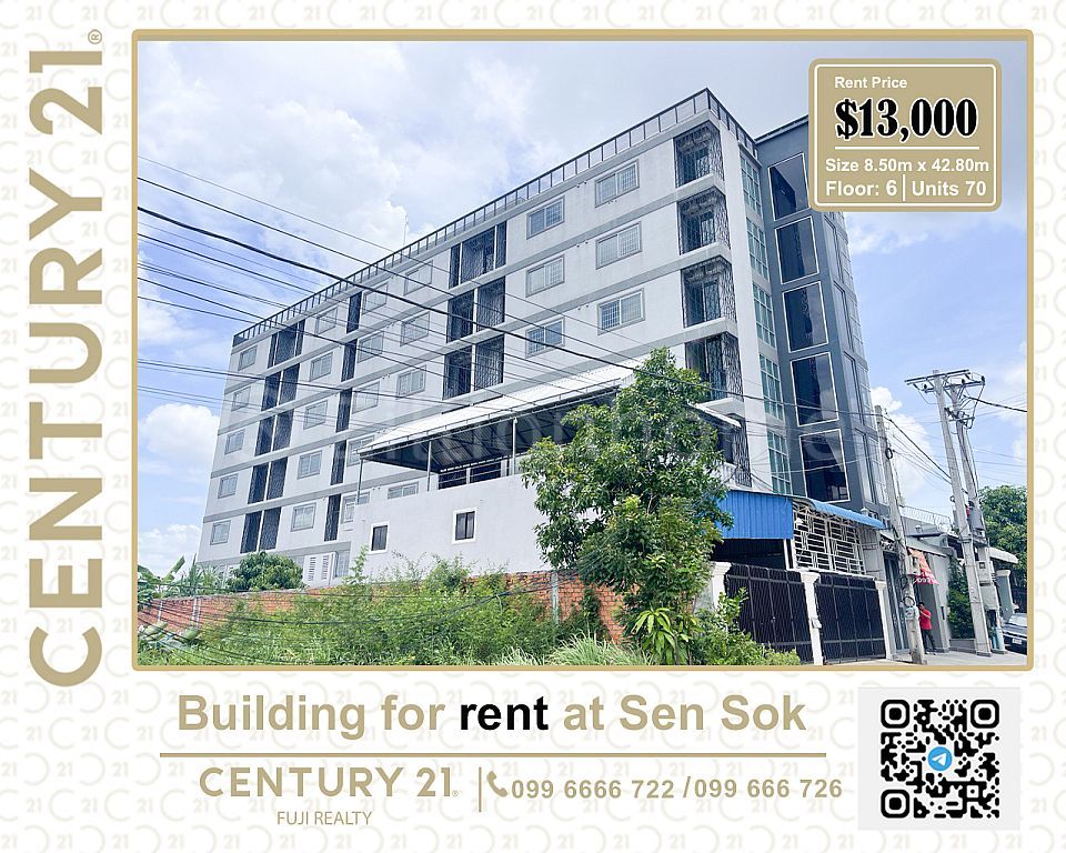 🏡 Building for rent at Sen Sok ( USD 13,000  )