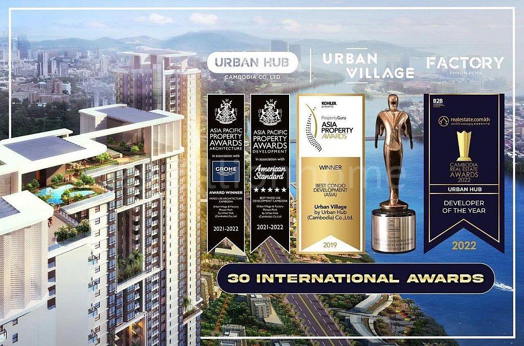 Community focused development of Urban Village, Award Winning Condo 