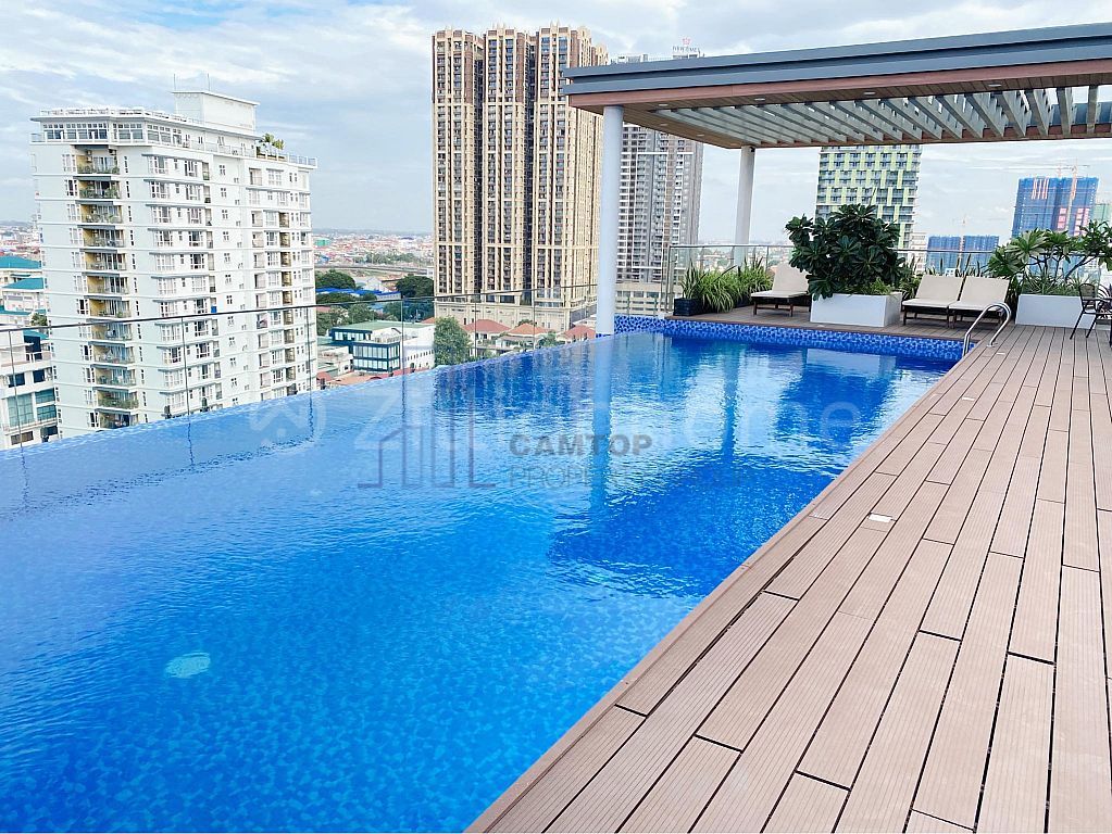 2 BR | SERVICED APARTMENT FOR RENT IN TONLE BASSAC AREA