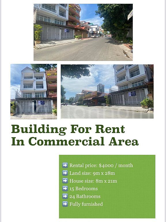 BUILDING FOR RENT NEAR TOUL TOM POUNG AREA