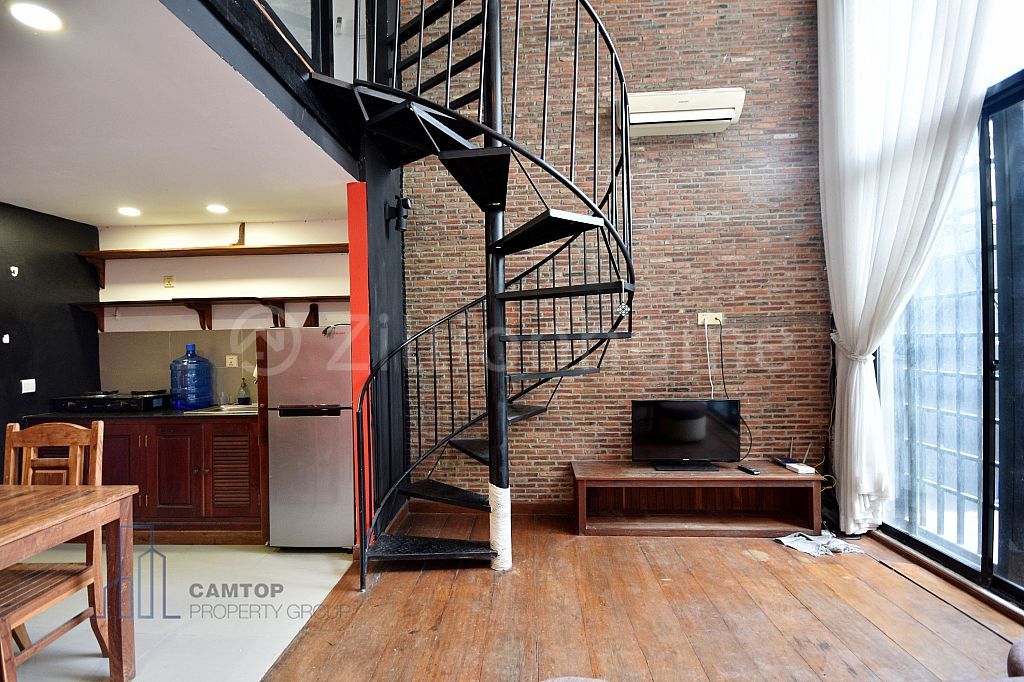 1 Bedroom Duplex Style Apartment For Rent In BKK Area
