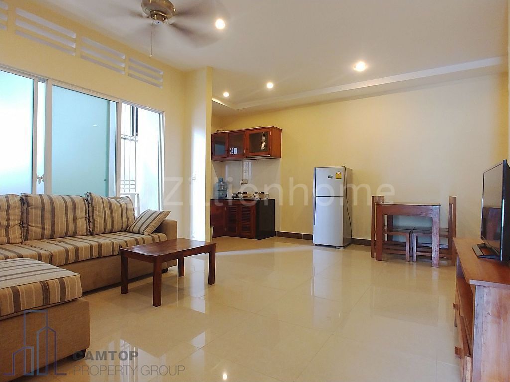 2BR Apartment In BKK3 Area Close to Toul Sleng Museum Is Available NOW!!