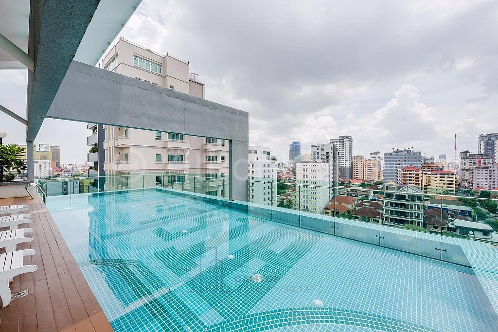  #BKK1 | 2BR - Serviced Apartment With Gym and Swimming Pool Is Available Now!!