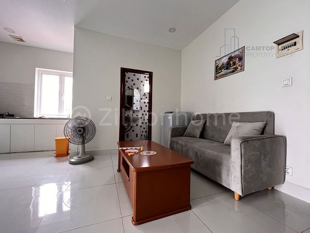 1BR - High Floor Apartment With Private Balcony In Toul Tom Poung Area
