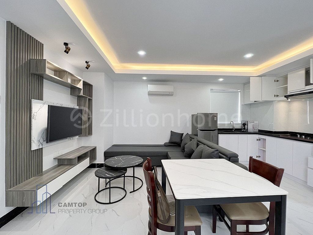 1BR - Modern Western Serviced Apartment For Rent In BKK3 Area