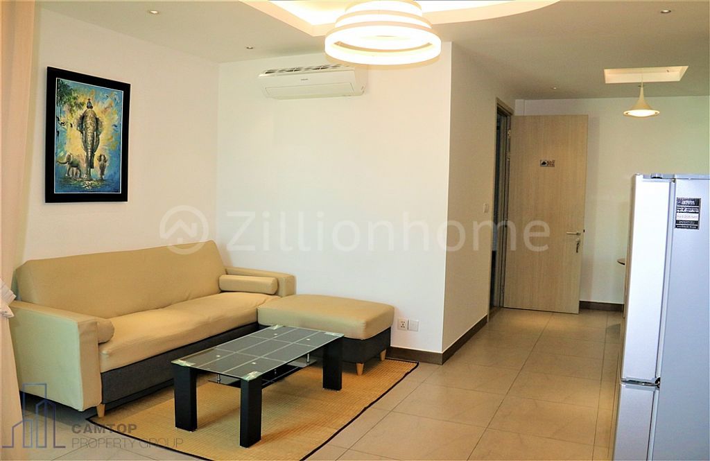 Two bedrooms Modern apartment with pool and gym for  rent in Toul Kork