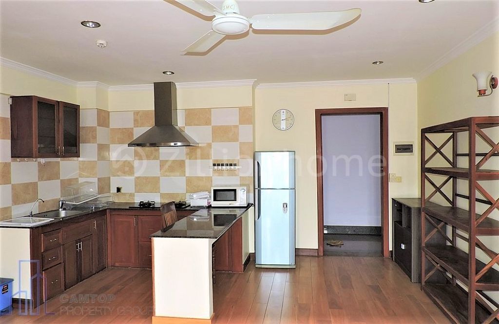 1 bedroom service apartment with gym for rent in Toul Kork, closed to Thai hout market