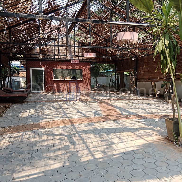 Hotel for rent and sale along riverside in Siem Reap City