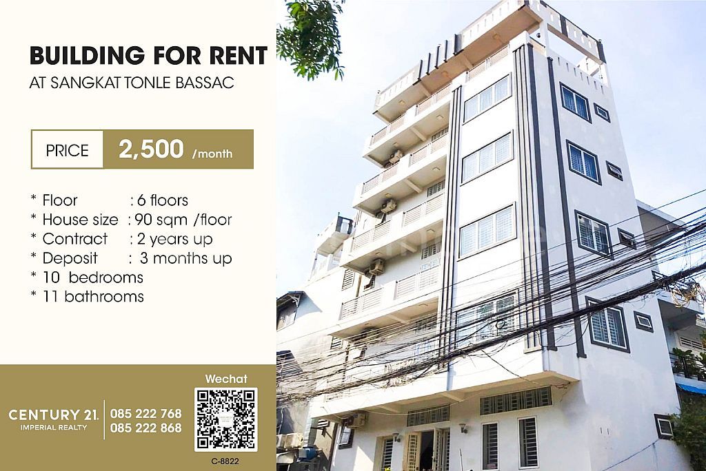 Building for rent  at Sangkat Tonle Bassac    (C-8822)