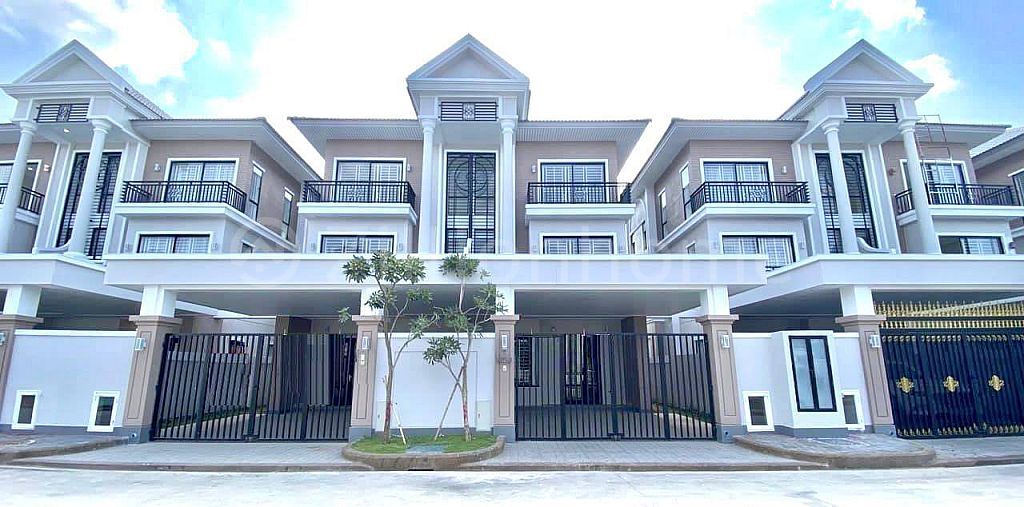 Twin Villa for Sales at Borey Peng Huot Boeung Snor 