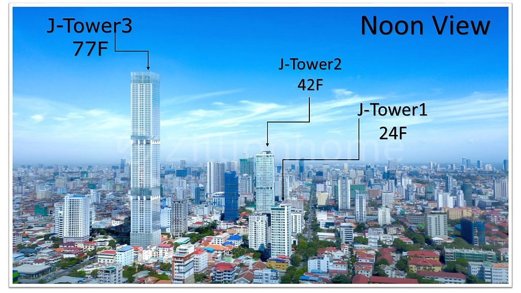 3bedroom for Sales at J tower 3 South of BKK1
